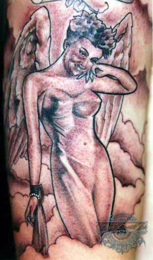 V's Tattoo Portfolio Black Gray 6