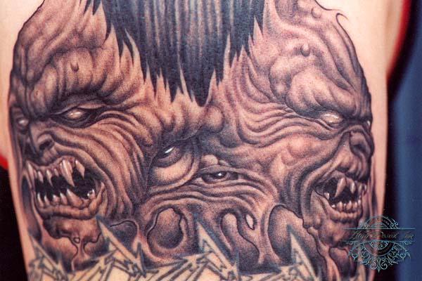 V's Tattoo Portfolio Black/Gray 12