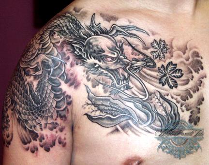 V's Tattoo Portfolio Black Gray 16
