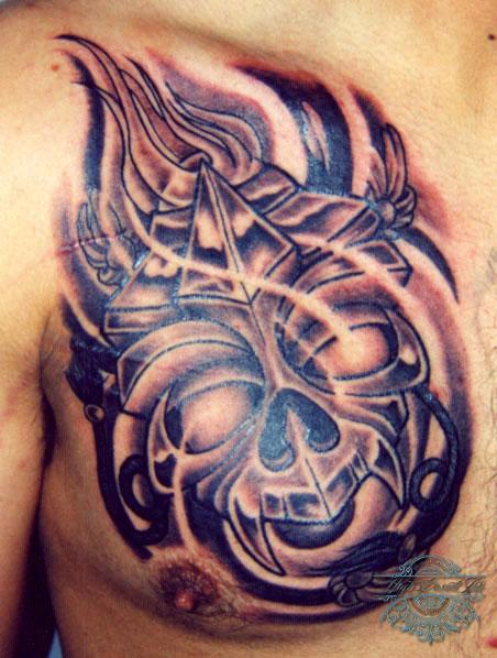 V's Tattoo Portfolio Black Gray 17